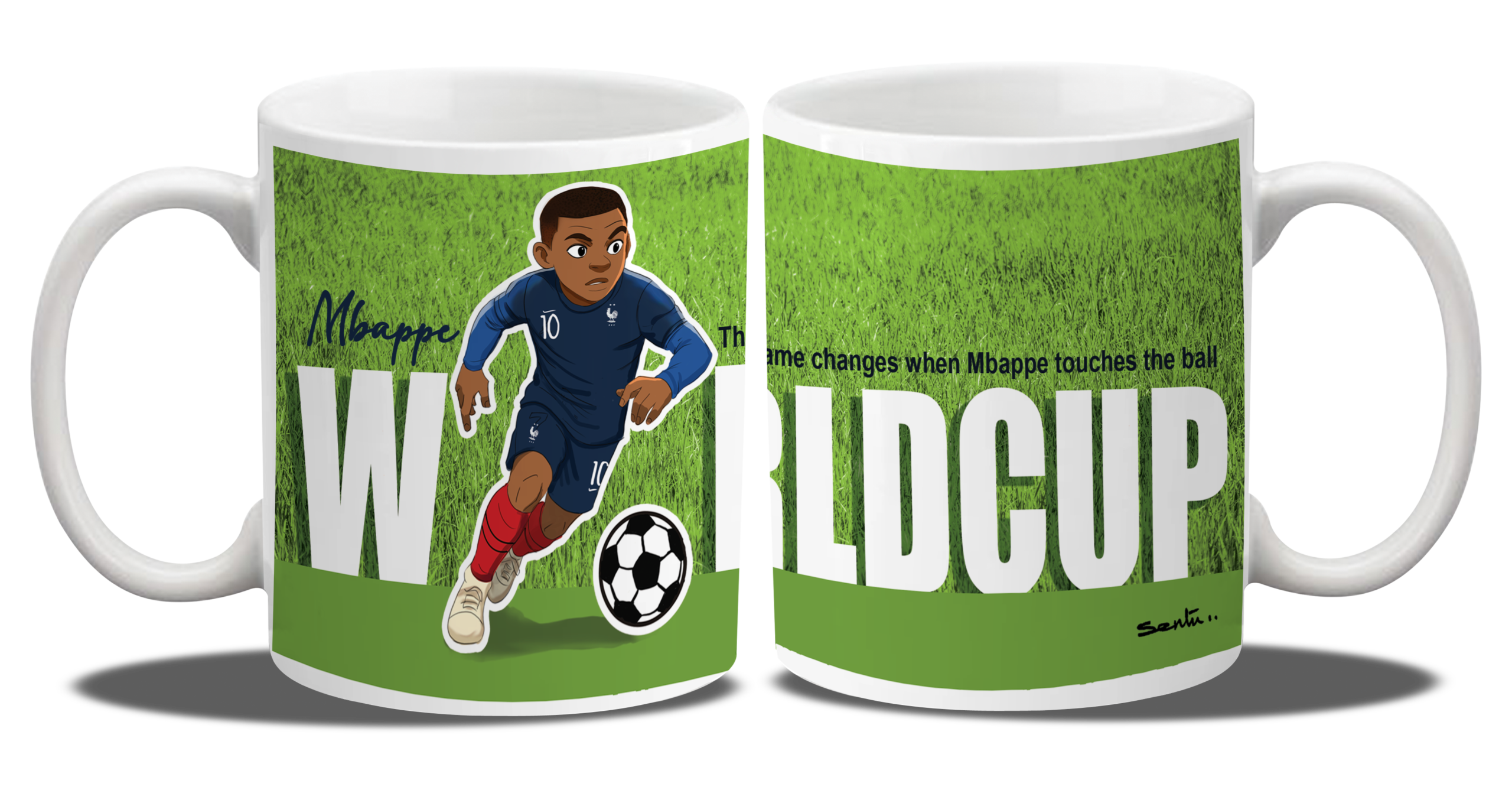 couple cooking MBAPPE COFFEEMUG 2026 WORLD CUP - Image 1