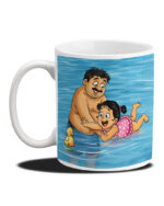My safest place - Papa Coffee Mug - Image 3