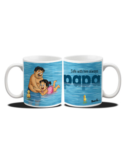 My safest place - Papa Coffee Mug