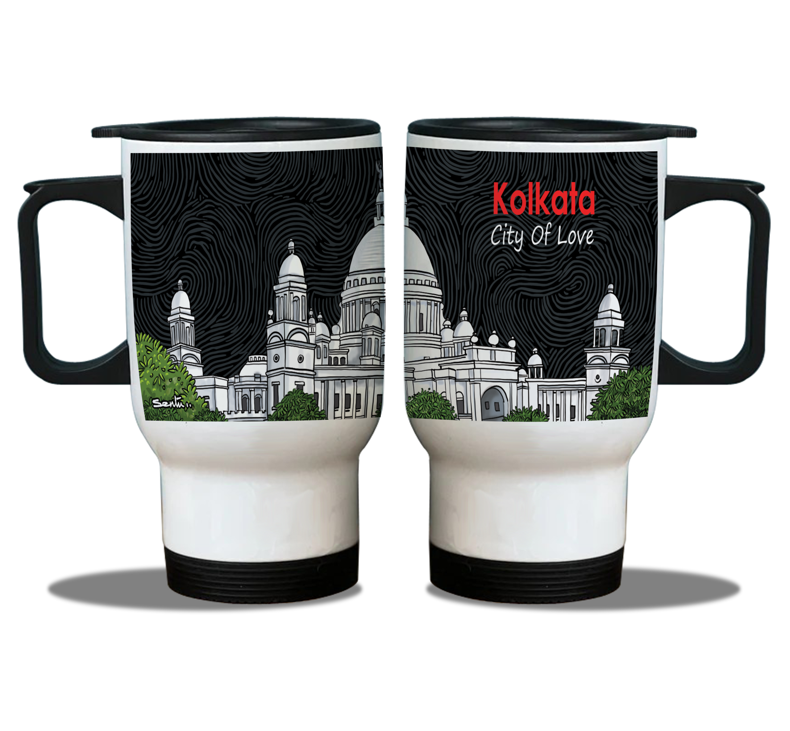 victoria travel mug (1) VICTORIA TRAVEL COFFEE MUG - Image 1