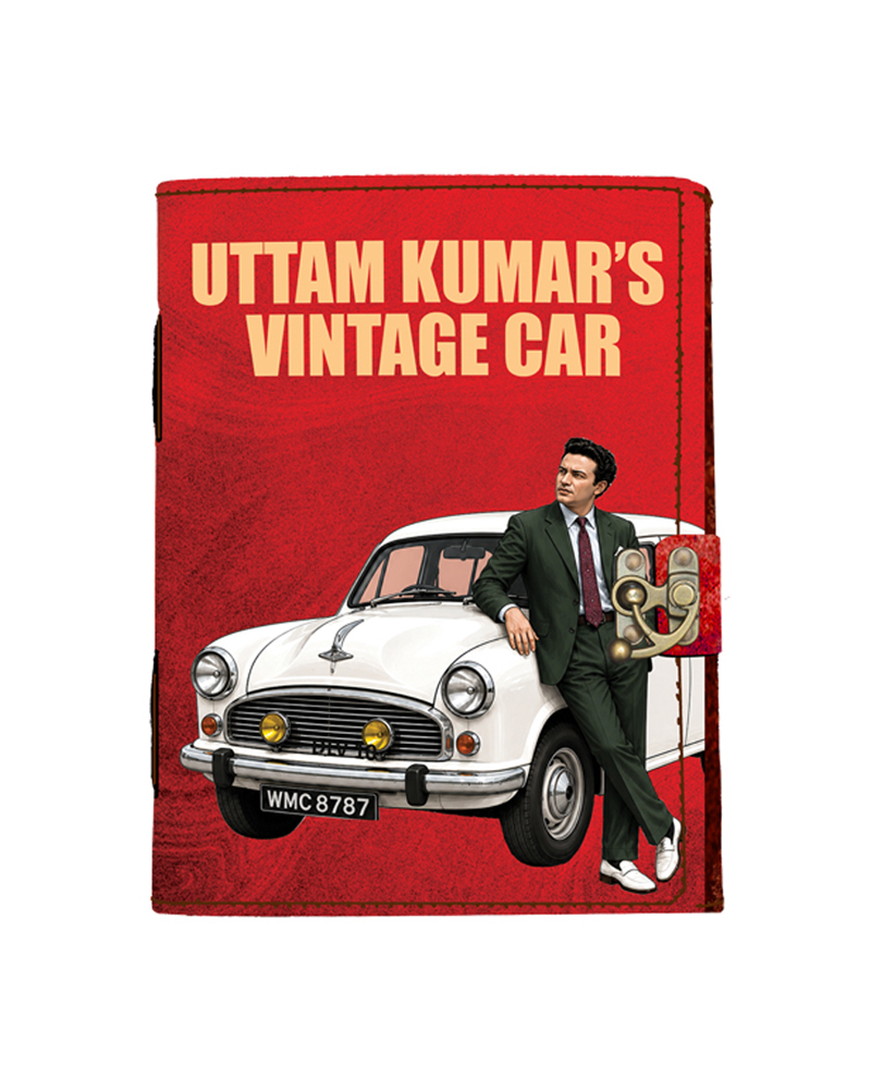 uttam kumar A VINTAGE NOTEBOOK :– Uttam Kumar's Vintage Car Write Your Story. Relive a Legend - Image 1