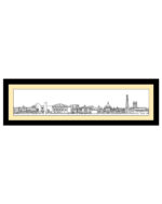 Kolkata Skyline Photo Frame(Wide Small)- "The Timeless Horizon of the City of Joy"