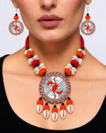 Handmade Tribal Jewellery Set for Women / Girls - Image 2