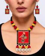 Durga Handmade Jewellery Set for Women  6 - Image 2