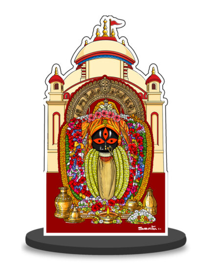 Joy Maa Kali – Kalighat Wooden Stand